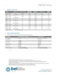 MBC201-1T48G Datasheet Page 2