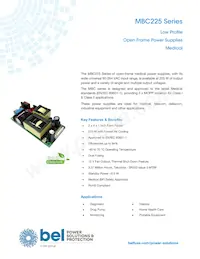 MBC225-1024L-2 Datasheet Copertura