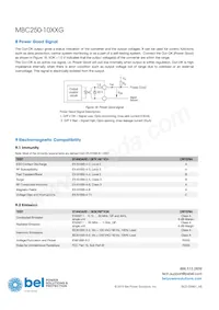 MBC250-1048G Datasheet Page 11