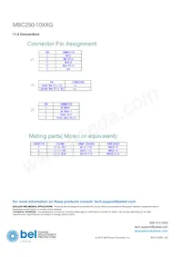 MBC250-1048G Datasheet Pagina 15