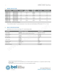 MBC350-1T15L數據表 頁面 2