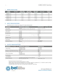 MBC550-1T58 Datasheet Page 2