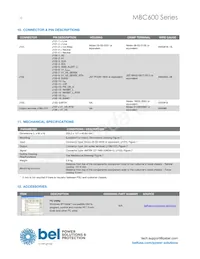 MBC600-1048G Datasheet Page 10