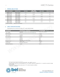 MBC75-1015L-2 Datenblatt Seite 2