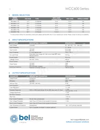 MCC600-1T48 데이터 시트 페이지 2