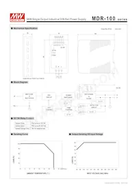 MDR-100-12 Datasheet Pagina 2