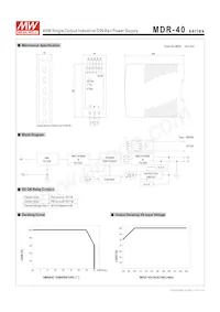 MDR-40-48 Datasheet Page 2
