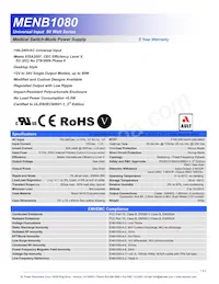 MENB1080A1251F01 Datasheet Cover