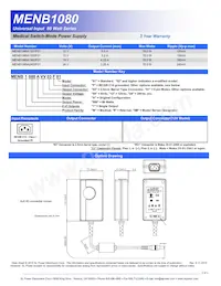 MENB1080A1251F01 Datasheet Page 2