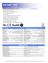 MENB1100A1803F01 Datasheet Cover