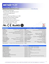 MENB1121A1851F01 Datasheet Cover