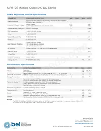 MPB125-2005D Datasheet Pagina 5