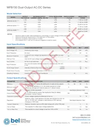 MPB150-2012G Datasheet Page 2