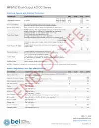 MPB150-2012G Datasheet Page 3