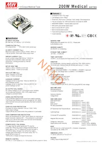 MPD-200B Datasheet Copertura