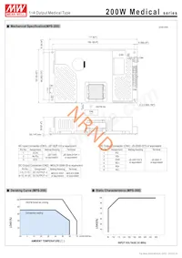 MPD-200B Datasheet Page 3