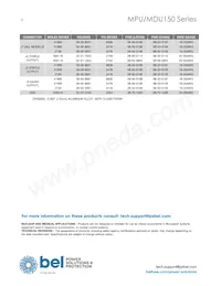 MPU150-3300G Datasheet Page 8