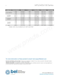 MPU150-3300G Datasheet Pagina 8