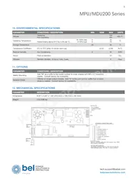 MPU200-1024G Datasheet Page 5