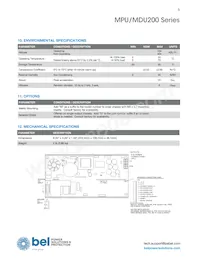 MPU200-1024G數據表 頁面 5