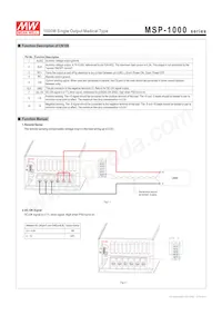 MSP-1000-15 Datasheet Page 4