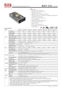 MSP-200-48 Datasheet Copertura