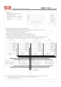 MSP-600-7.5 Datasheet Page 4