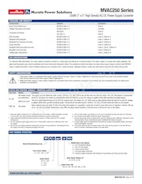 MVAC250-48AFD Datasheet Pagina 3