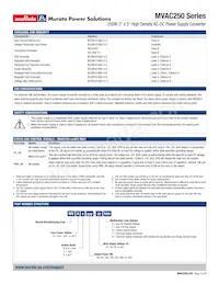 MVAC250-48AFD Datasheet Page 3