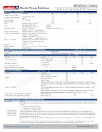 MVAC400-12AFT Datasheet Page 2