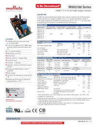 MVAD160-485 Datenblatt Cover