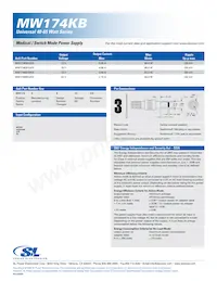 MW174KB1803F01 Datasheet Page 2