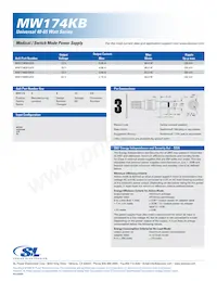 MW174KB1803F01 Datasheet Pagina 2