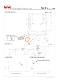 NED-35B 데이터 시트 페이지 2