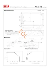 NED-75B Datasheet Page 2