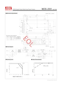 NES-200-7.5 Datasheet Pagina 2
