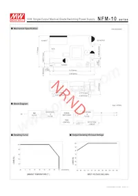 NFM-10-3.3 Datasheet Pagina 2