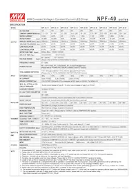 NPF-40-12 Datasheet Page 2
