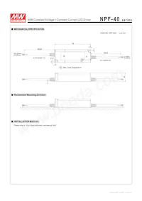 NPF-40-12 Datasheet Page 6