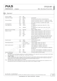 NTPS-48-10 Datasheet Pagina 6