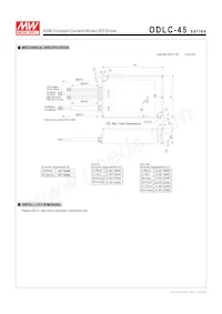 ODLC-45A-1050 Datasheet Pagina 6