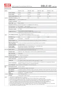 ODLC-65-1750 Datasheet Page 2