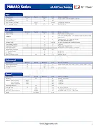 PBR650PS48C Datasheet Page 2