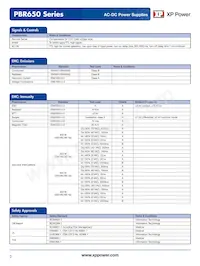 PBR650PS48C Datasheet Page 3