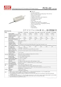 PCD-60-2000B Datasheet Cover