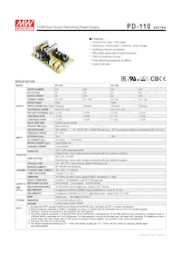 PD-110B數據表 封面