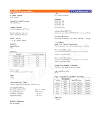 PDA025W-700B Datasheet Pagina 2