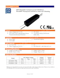 PDA040W-700B Datenblatt Cover