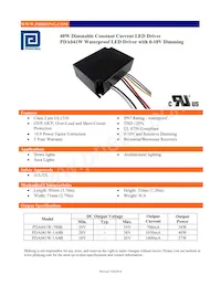 PDA041W-700B Datasheet Copertura