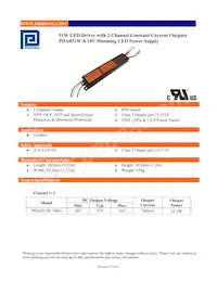 PDA051W-700G Datasheet Cover